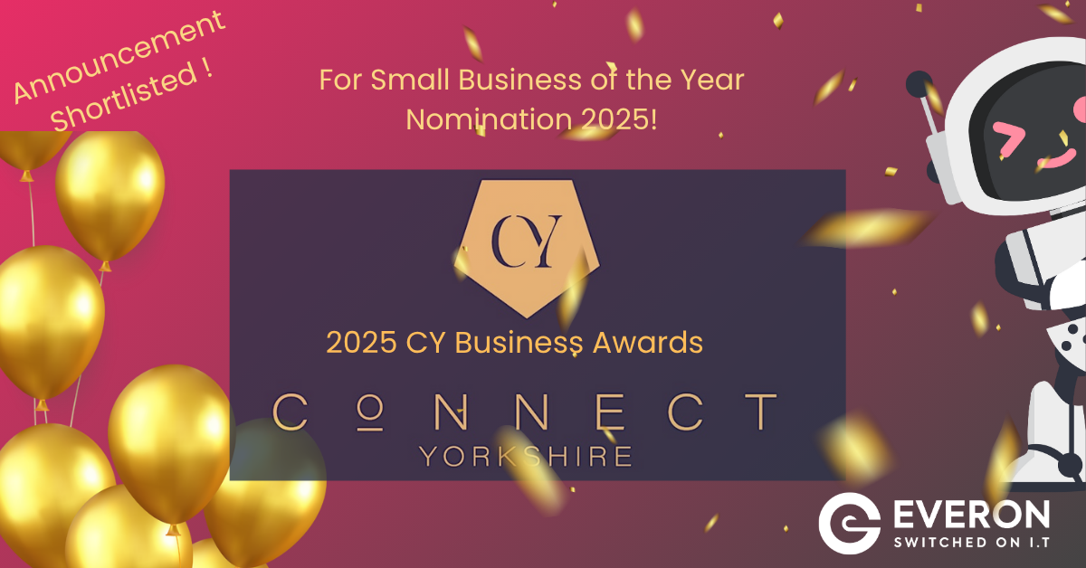 Honoured to be shortlisted for the CY Small Business Award 2025!