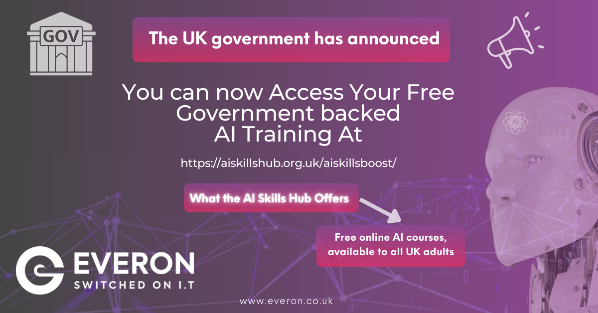 Government Backed AI Training Skills Hub